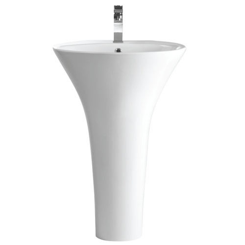 One Piece Pedestal Wash Basin