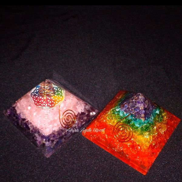 Orgonite Pyramid Chakra