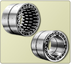 Multi row cylindrical roller bearings, Overall Length : above 90 mm