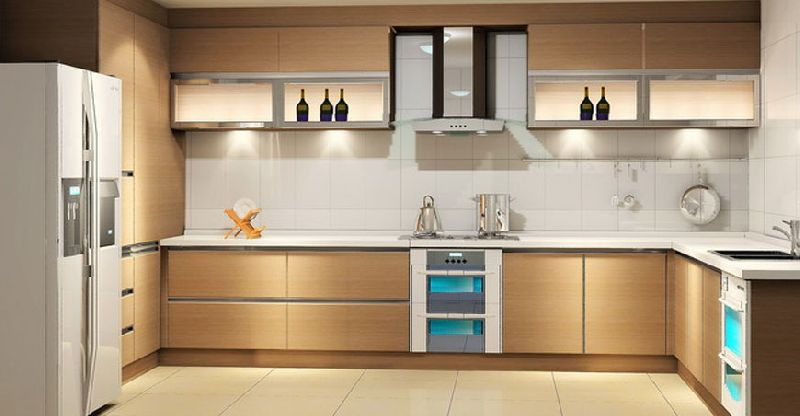 Mdf modular kitchen