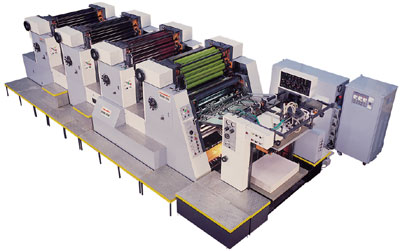 Four Colour Sheetfed Offset Printing Machine