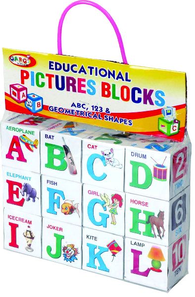 Asian Blocks Alphabets
