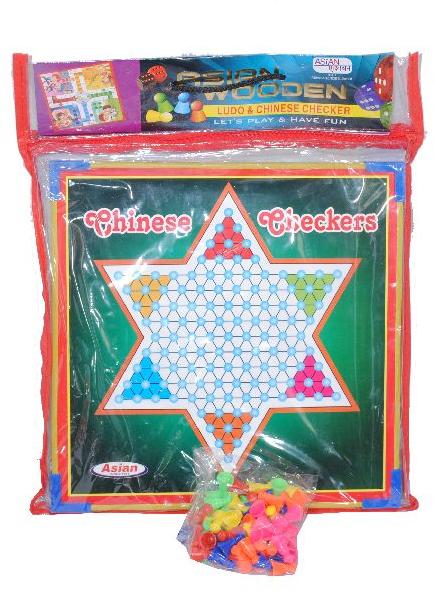 Asian Wooden Chinese Checkers