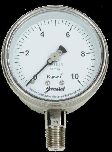 General Monel Pressure Gauge, Certification : ISO 9001, ISO 14001, ISO 18001