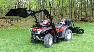 Four wheeler equipment