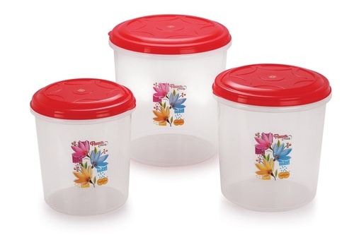 Plastic Kitchen Jars