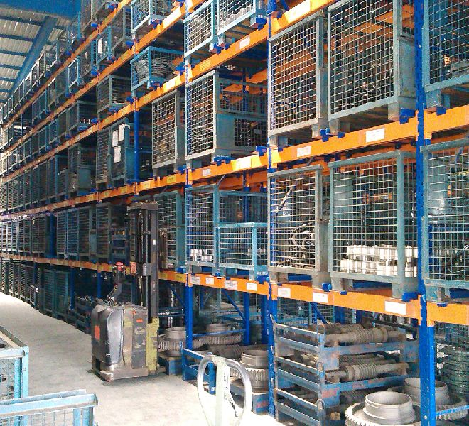 Pallet loading Racks, for Warehousing, Feature : Stackable
