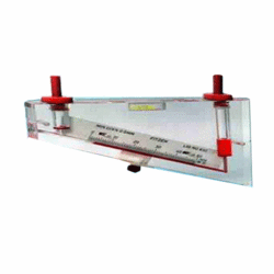 Acrylic Body Inclined Tube Manometer