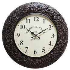 Handcrafted Wooden Wall Clock