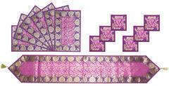 TR03_AI01 Purple Designer Table Runner