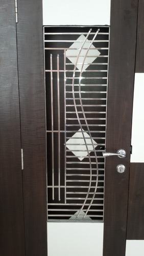 Stainless Steel Grill Doors