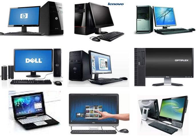 Branded Desktop & Laptops