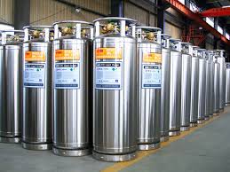 Metal Oxygen Dewar Gas Cylinder, for Industrial
