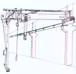 Semi Portal Crane, Feature : Over-weight protection