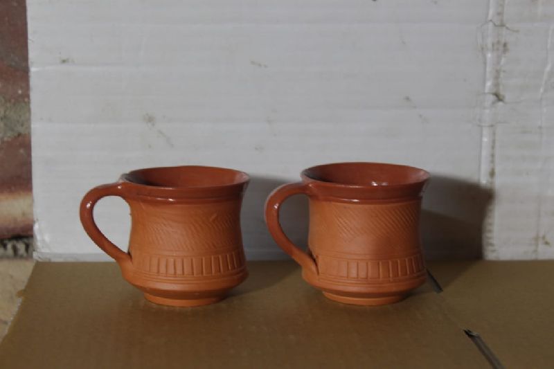 Karukrit Soil terracotta tea cup, Packaging Type : Set Of 6