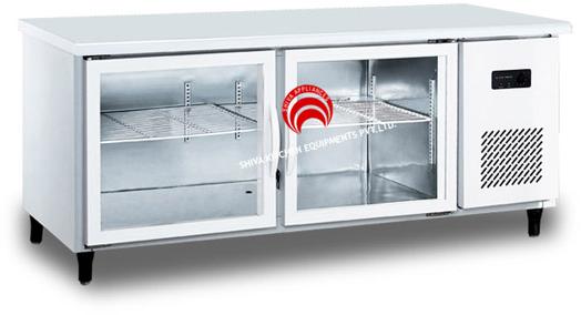 Worktop Display Refrigerator, Size : 1500 x 760 x 800 mm