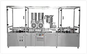 Injectable dry powder filling machine