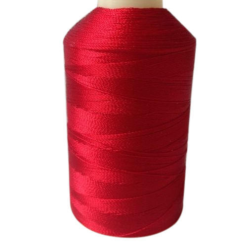 Dyed viscose rayon embroidery threads, Color : Red