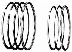 Carbon Steel Oil Engine Piston Rings, Size : 70 mm