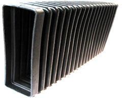 Rectangular Rubber Bellows, for Structure Pipe, Size : 2-24 inch