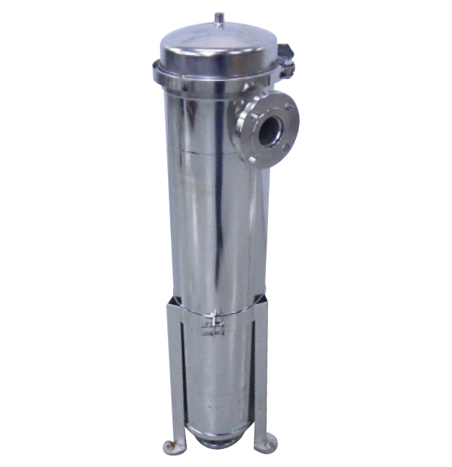Polished Stainless Steel Single Bag Filter Housings, for Filteration Use, Color : Grey