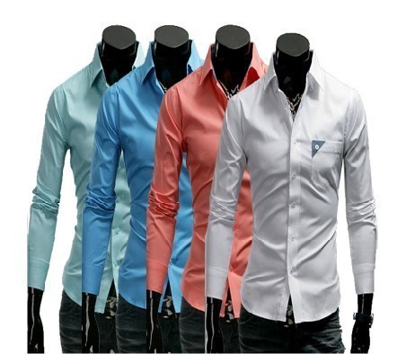 Mens Single Pocket Party Wear Shirts