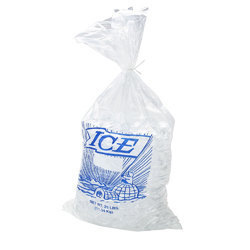 LDPE Plastic Ice Bag, Storage Capacity : 10-13ltr, depend on requirment