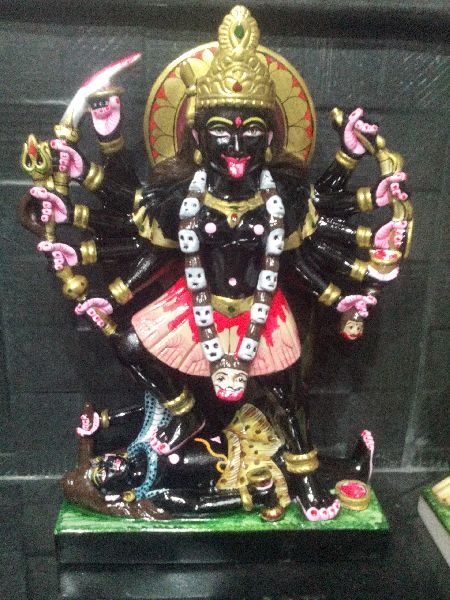 Black  Marble Kali Maa Statues