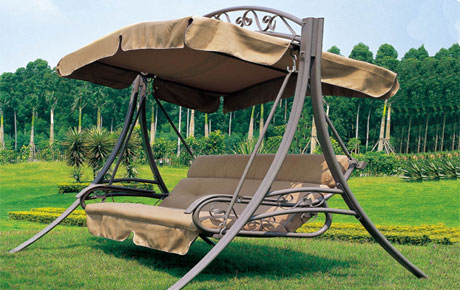 Garden swing, Feature : Smooth surface, Unique designs, Precisely designed.