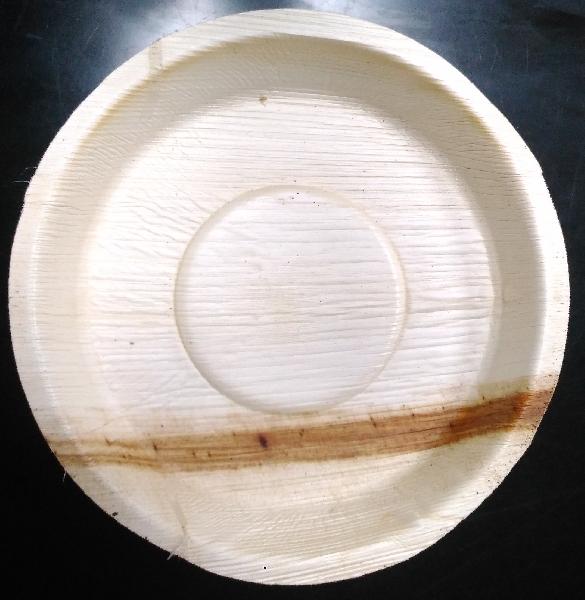 8 Inch Arecanut Leaf Plate