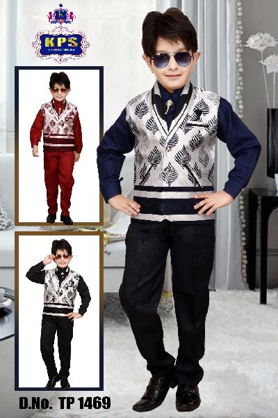 Boys Waistcoat Set