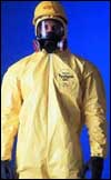 Dupont Tychem C Chemical Resistant Garment