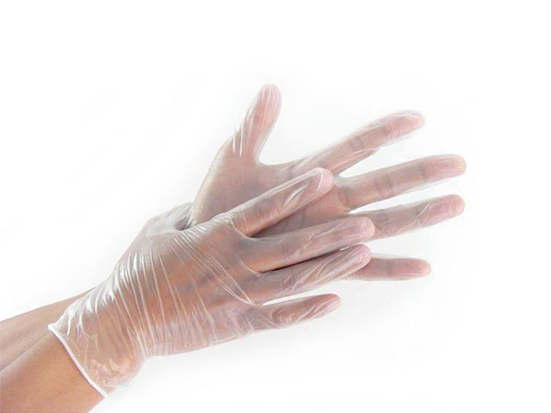 disposable polythene gloves