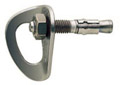 A complete stainless steel anchor
