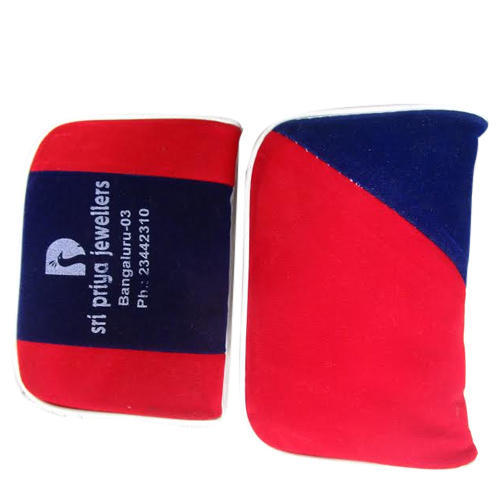 Red & Blue Jewellery Packaging Pouch