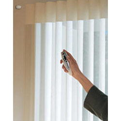 Vertical Blinds With Remote Control, for Hotel, Home, office etc, Color : Customized