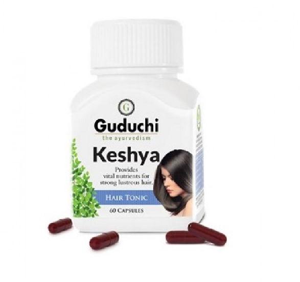 Даф масло для волос в капсулах. Keshya Herbal hair Vita Oil.