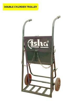 Double Cylinder Trolley, Capacity : 7 cum