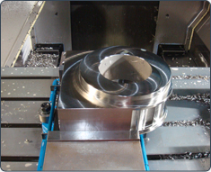 CNC PRECISION MILLING OF STAINLESS STEEL BEARING HOUSINGS FOR THE STEE