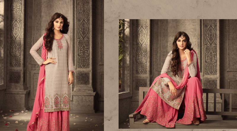 Embroidered Ladies Suit Material, Width : 44-45 Inch