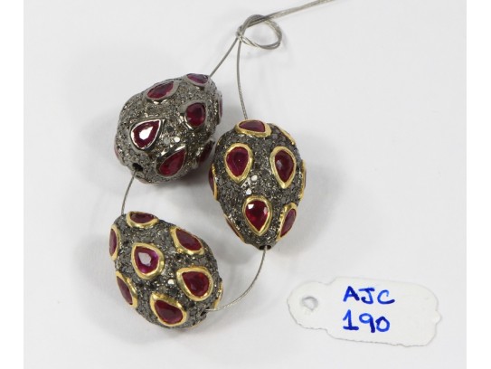 AJC0190 Antique Style Beads