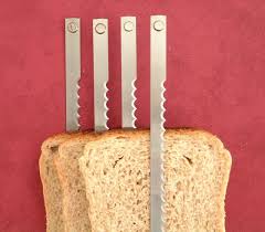 Bread cutting blades