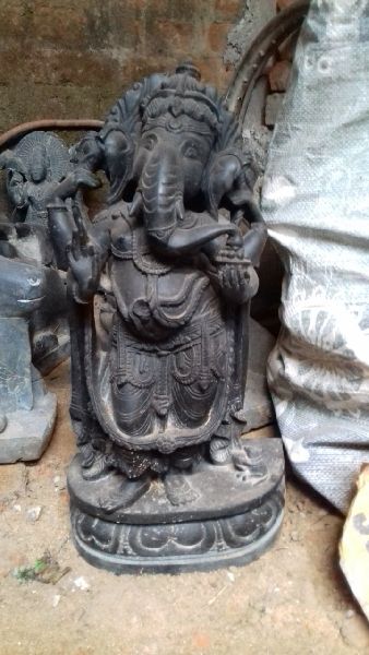 Ganesha Granite Statue