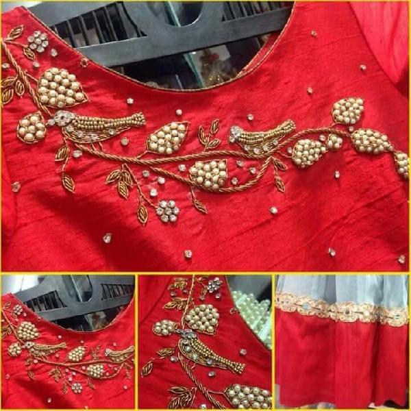 Bandel Embroidered Saree Blouses