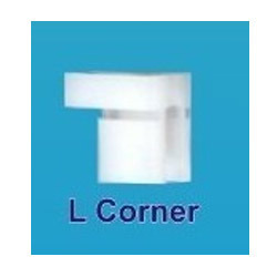 L Corner - Jammer Plastic Window Fitting