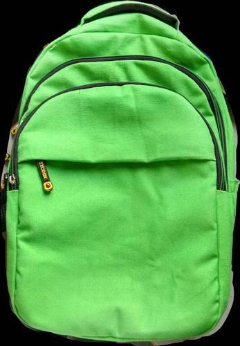Green Canvas Backpack Bags