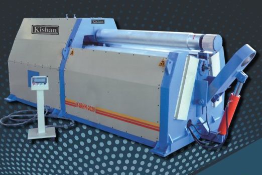 Hydraulic 4 Roll Double Pinch Type Plate Bending Machine