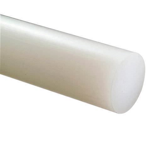 Round Polypropylene Plastic Rods, for Gas Pipe, Hydraulic Pipe., Color : white