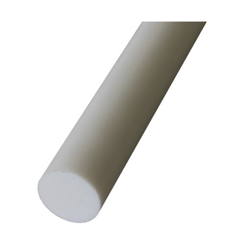 Round PTFE Teflon Rods, Color : White