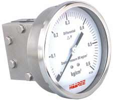 BA - DIFFERENTIAL PRESSURE GAUGE SINGLE DIAPHRAGM